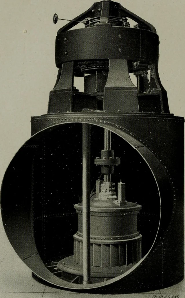 An illustration from Hydraulic motors, with related subjects, including centrifugal pumps, pipes, and open channels, designed as a text-book for engineering schools, 1905, leaf 165