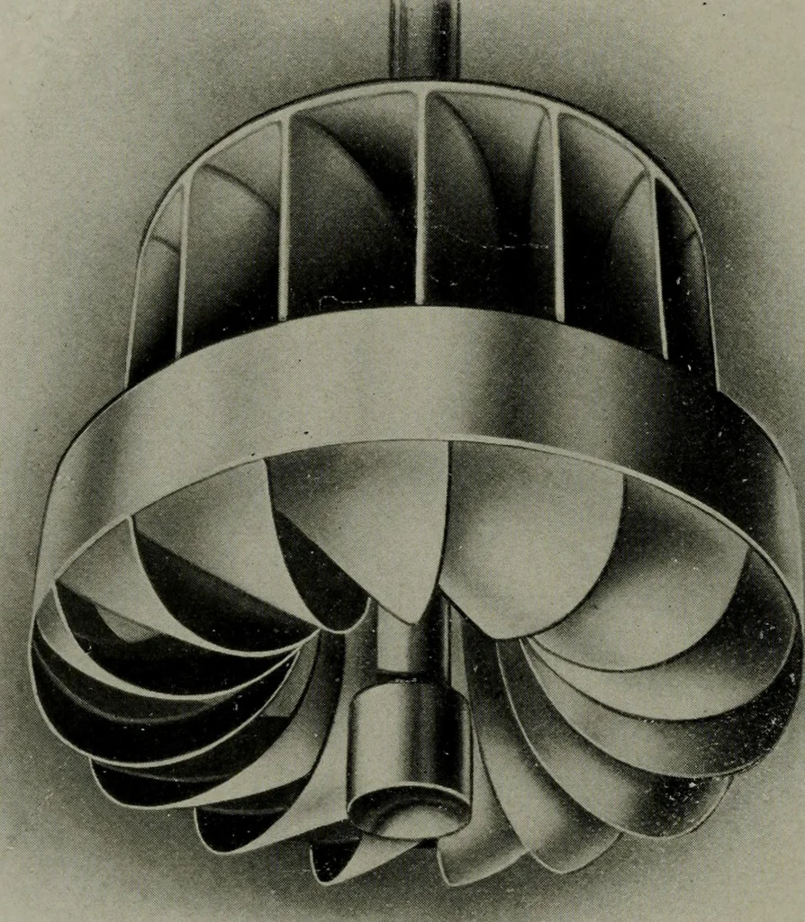 An illustration from Hydraulic motors, with related subjects, including centrifugal pumps, pipes, and open channels, designed as a text-book for engineering schools, 1905, leaf 171