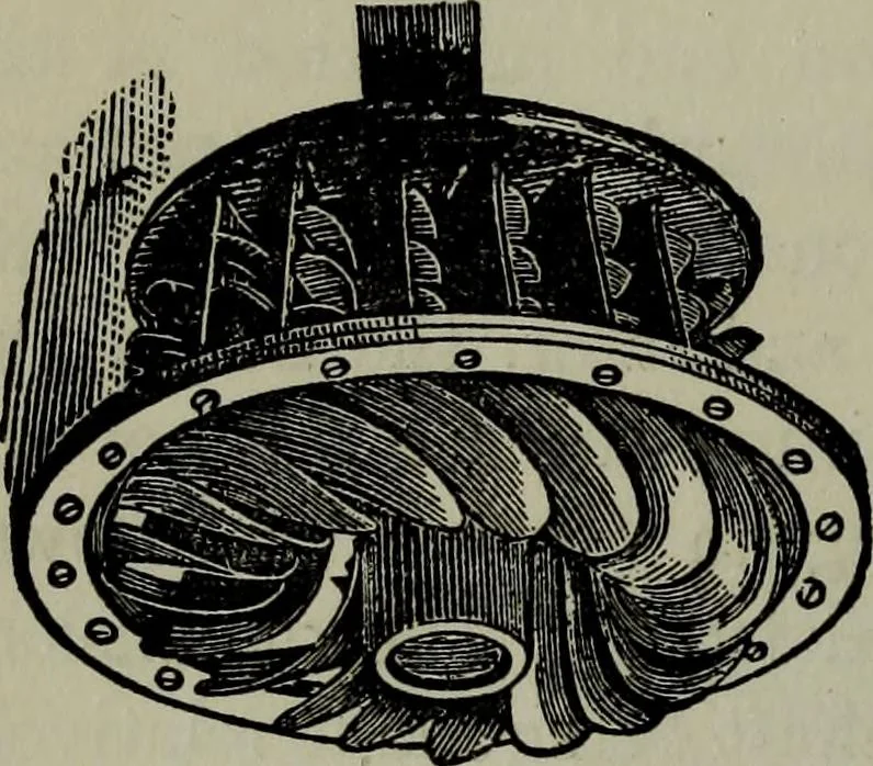 An illustration from Hydraulic motors, with related subjects, including centrifugal pumps, pipes, and open channels, designed as a text-book for engineering schools, 1905, leaf 173