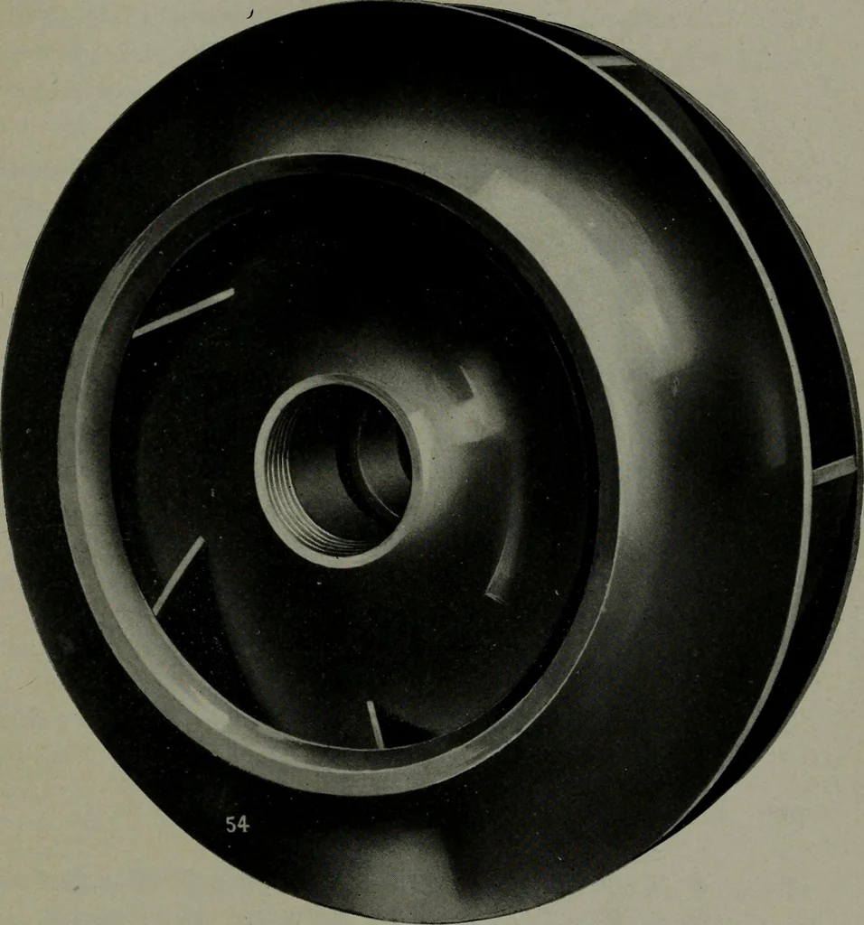 An illustration from Hydraulic motors, with related subjects, including centrifugal pumps, pipes, and open channels, designed as a text-book for engineering schools, 1905, leaf 216