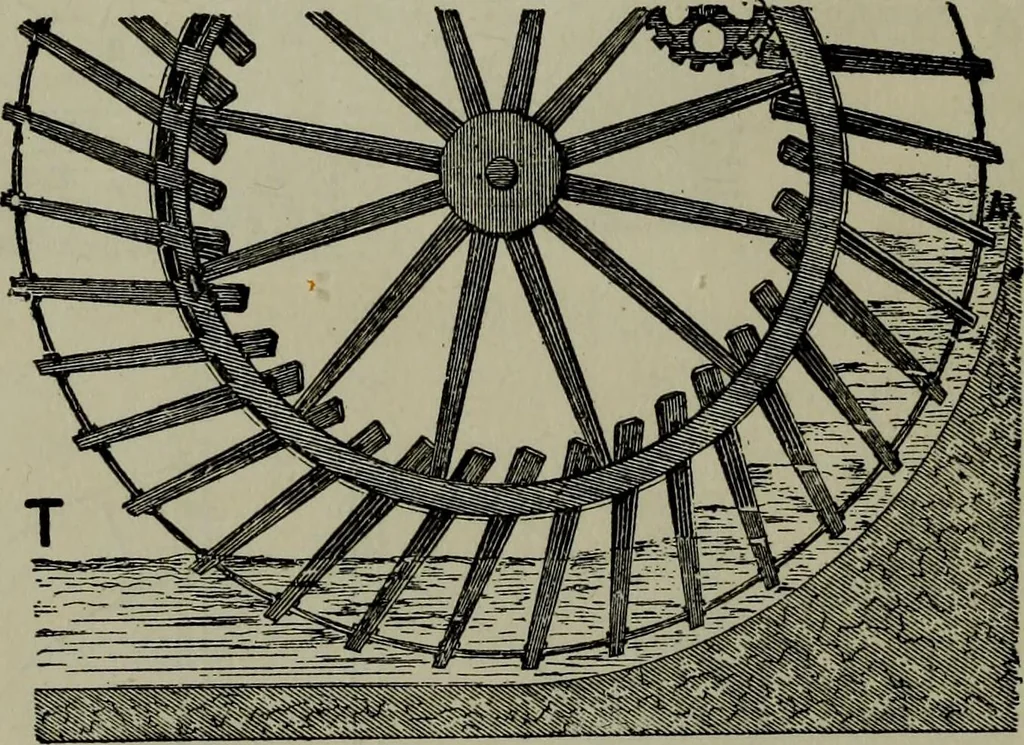 An illustration from Hydraulic motors, with related subjects, including centrifugal pumps, pipes, and open channels, designed as a text-book for engineering schools, 1905, leaf 49