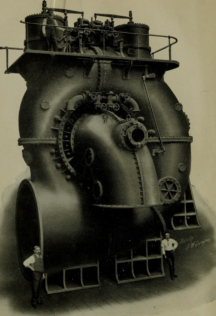An illustration from Hydraulic motors, with related subjects, including centrifugal pumps, pipes, and open channels, designed as a text-book for engineering schools, 1905, leaf 7