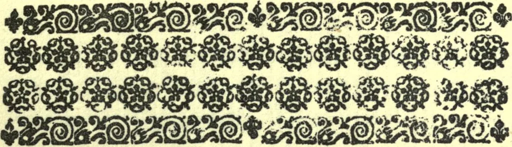 An illustration from Hydriotaphia, urne-buriall, or A discourse of the sepulchrall urnes lately found in Norfolk. Together with The garden of Cyrus, or The quincunciall lozenge, or network plantations of the ancients, artificially, naturally, mystically considered. With sundry observations, 1658, leaf 30