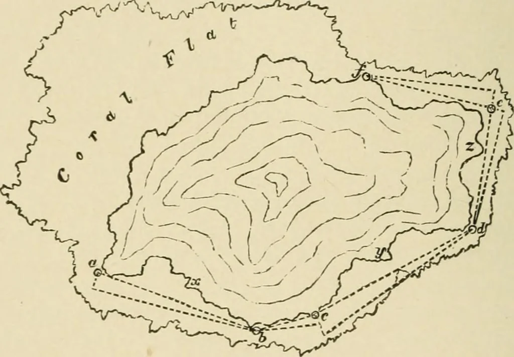 An illustration from Hydrographical surveying : a description of means and methods employed in constructing marine charts, 1920, leaf 213