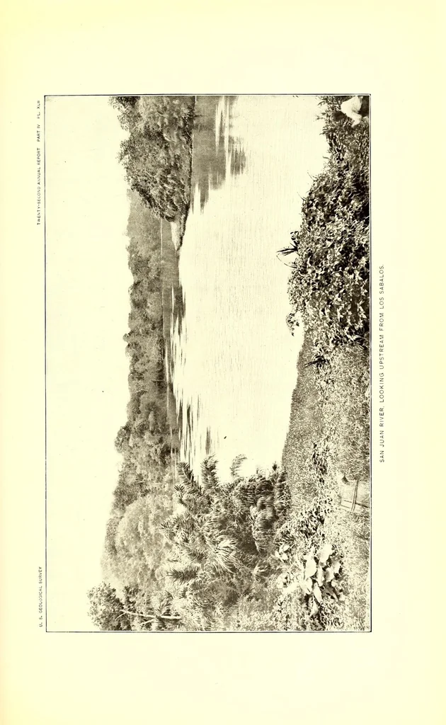 An illustration from Hydrography of the American Isthmus, 1903, leaf 77