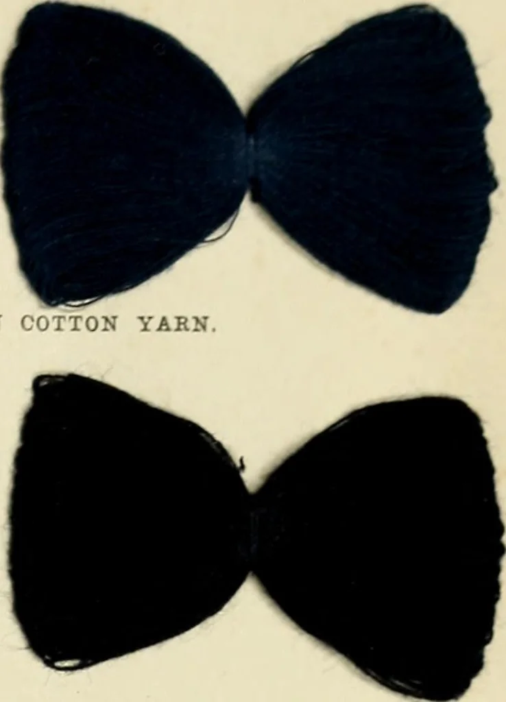 An illustration from Hydron blue G and R, patented paste 20% and powder, 1911, leaf 26