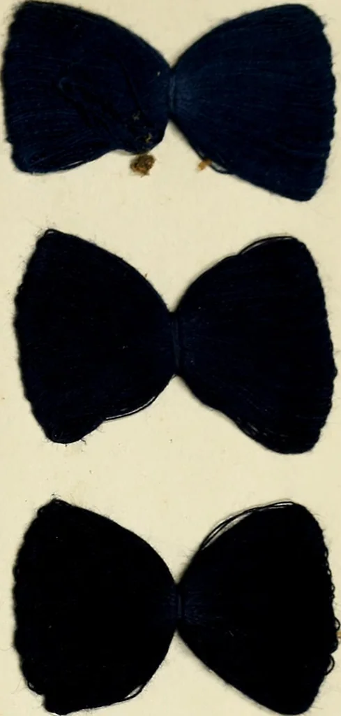 An illustration from Hydron blue G and R, patented paste 20% and powder, 1911, leaf 30