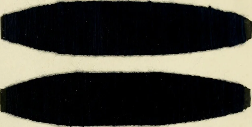 An illustration from Hydron blue G and R, patented paste 20% and powder, 1911, leaf 34