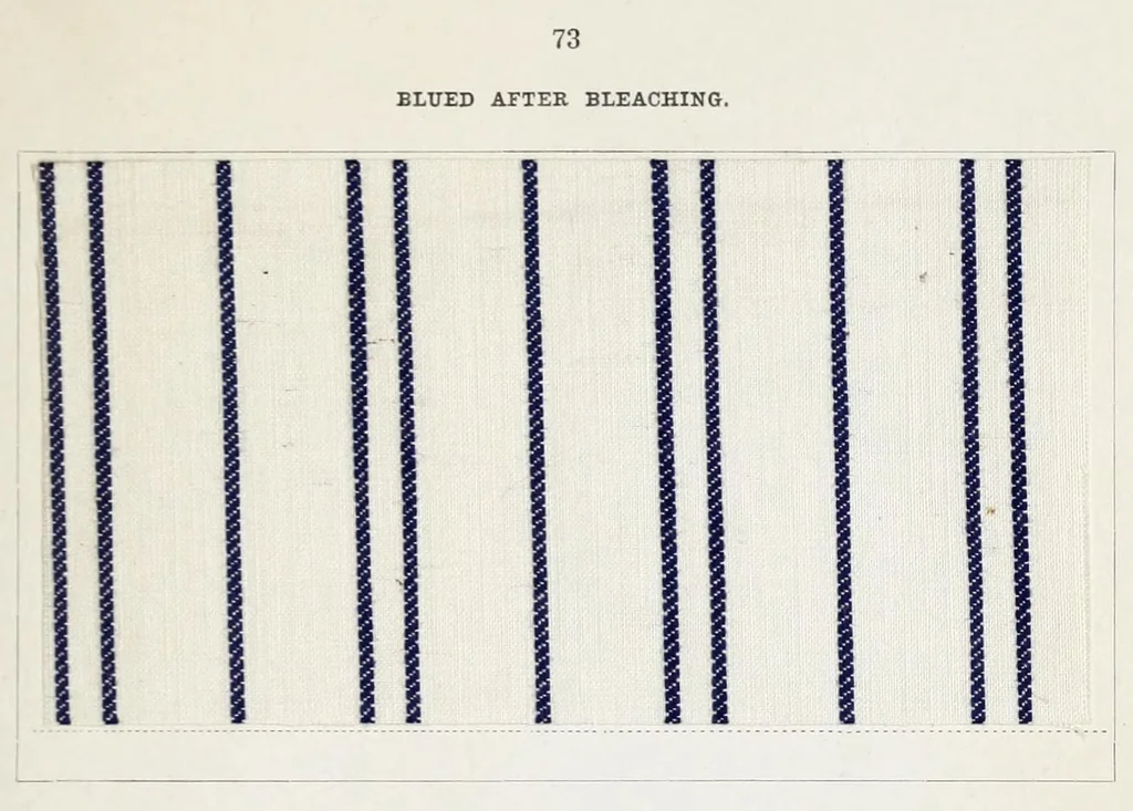 An illustration from Hydron blue G and R : patented : paste 20% and powder, 1911, leaf 51