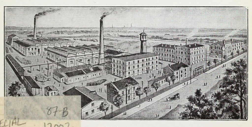 An illustration from Hydron blue G and R : patented : paste 20% and powder, 1911, leaf 63