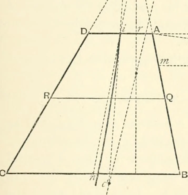 An illustration from Hydrostatics and elementary hydrokinetics, 1892, leaf 84