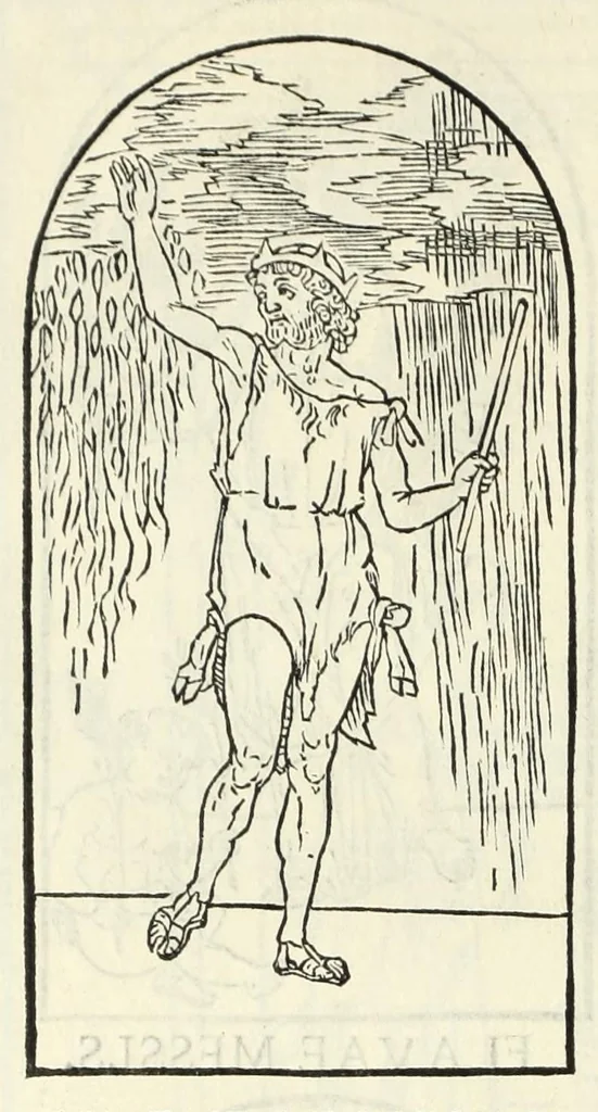 An illustration from Hypnerotomachia Poliphili : ubi humana omnia non nisi somnium esse docet atque obiter plurima scitu sane quam digna commemorat, leaf 192