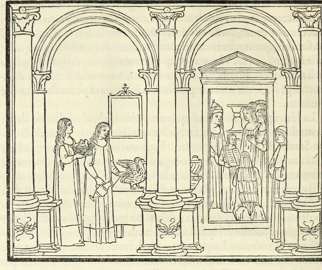 An illustration from Hypnerotomachia Poliphili : ubi humana omnia non nisi somnium esse docet atque obiter plurima scitu sane quam digna commemorat, leaf 218