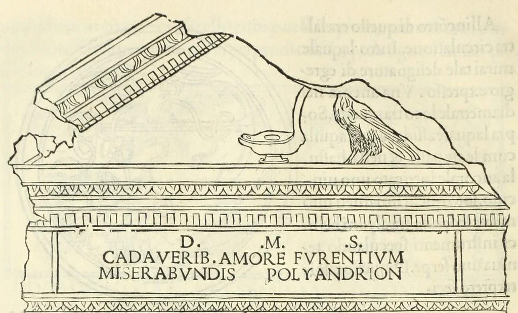 An illustration from Hypnerotomachia Poliphili : ubi humana omnia non nisi somnium esse docet atque obiter plurima scitu sane quam digna commemorat, leaf 244