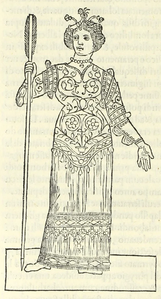 An illustration from Hypnerotomachia Poliphili : ubi humana omnia non nisi somnium esse docet atque obiter plurima scitu sane quam digna commemorat, leaf 332