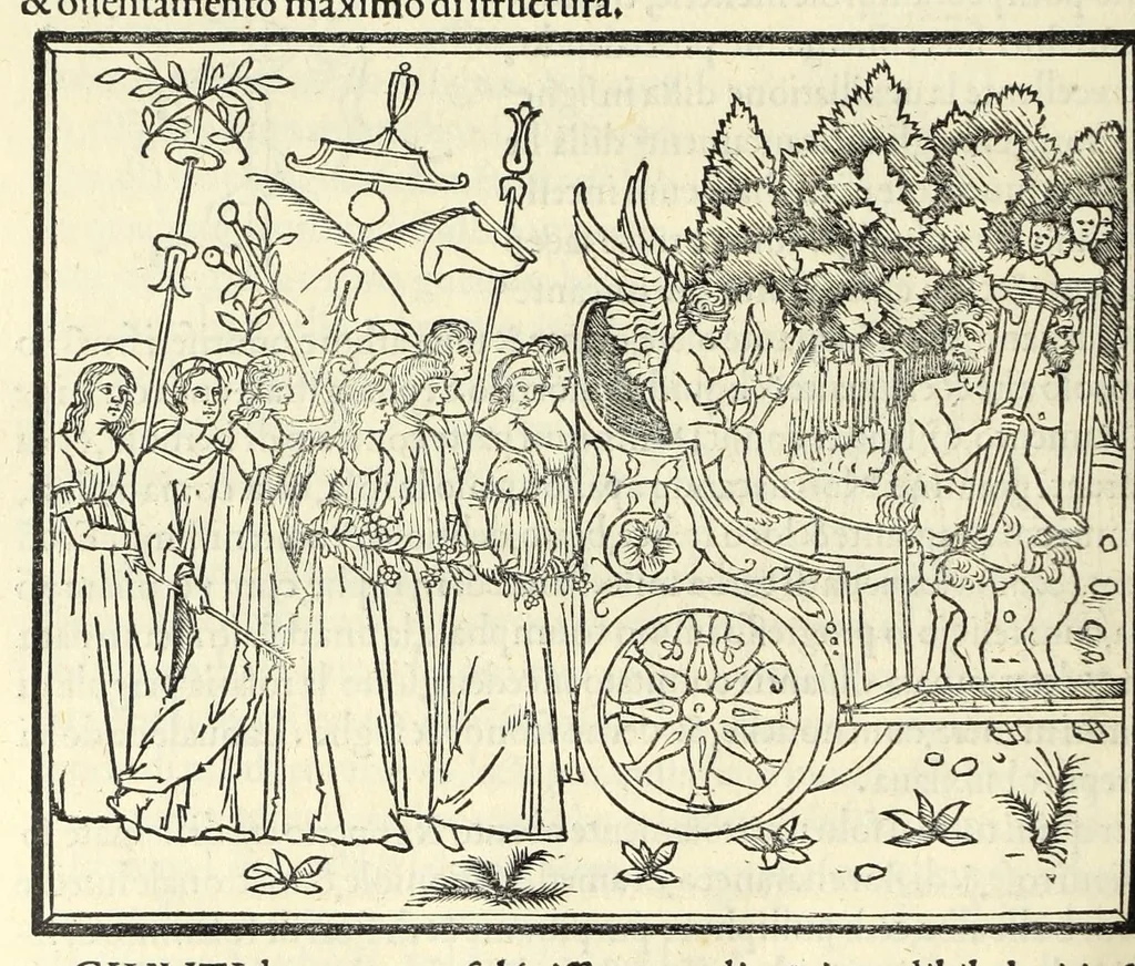 An illustration from Hypnerotomachia Poliphili : ubi humana omnia non nisi somnium esse docet atque obiter plurima scitu sane quam digna commemorat, leaf 342