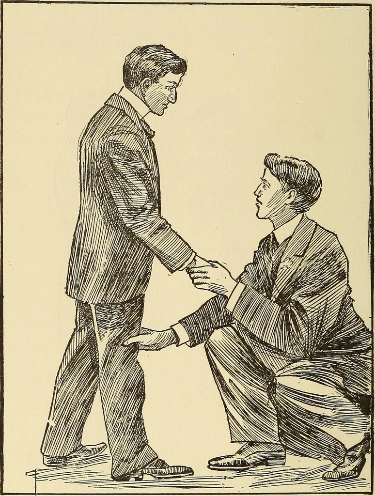 An illustration from Hypnotism and hypnotic suggestion; a scientific treatise on the uses and possibilities of hypnotism, suggestion and allied phenomena, 1900, leaf 59