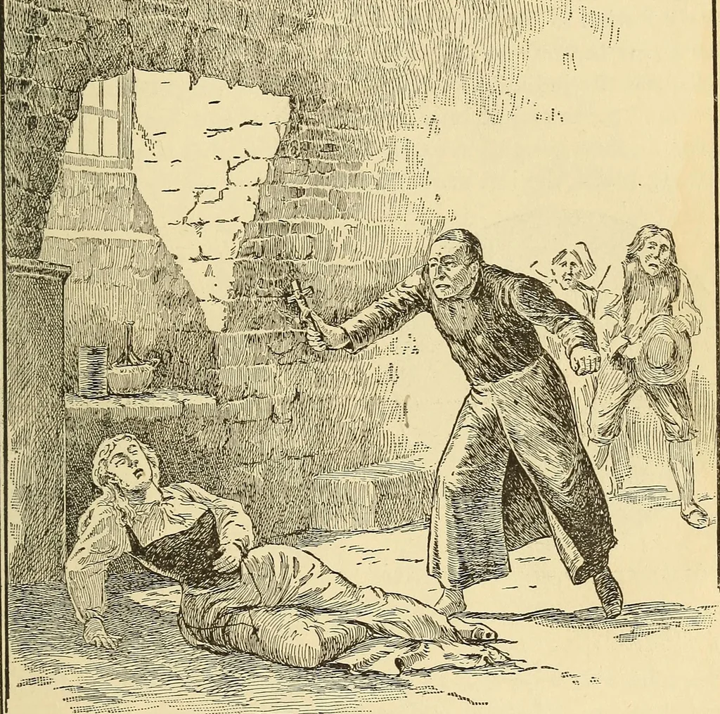 An illustration from Hypnotism, its facts, theories, and related phenomena;, 1893, leaf 18