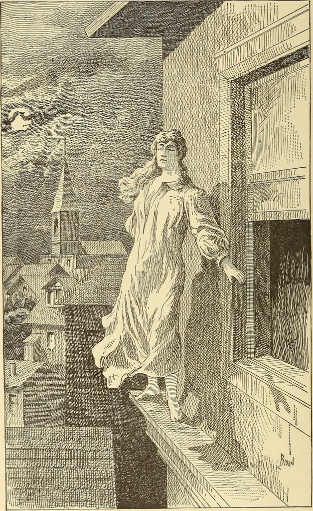 An illustration from Hypnotism, its facts, theories, and related phenomena;, 1893, leaf 195