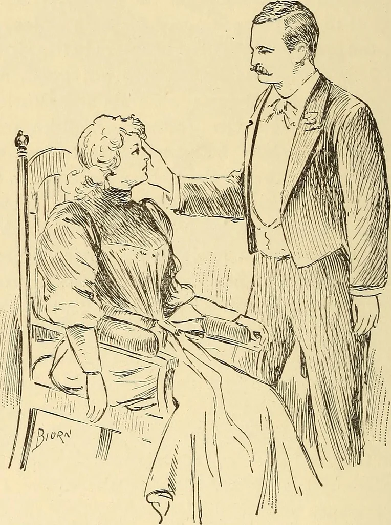 An illustration from Hypnotism, its facts, theories, and related phenomena;, 1893, leaf 253