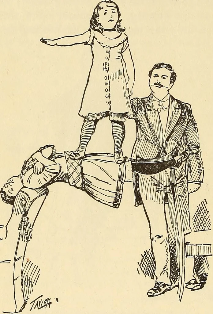 An illustration from Hypnotism, its facts, theories, and related phenomena;, 1893, leaf 301