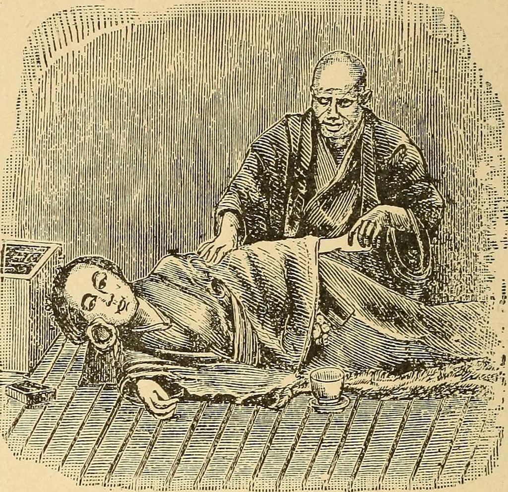 An illustration from Hypnotism, its facts, theories and related phenomena, with explanatory anecdotes, 1900, leaf 127