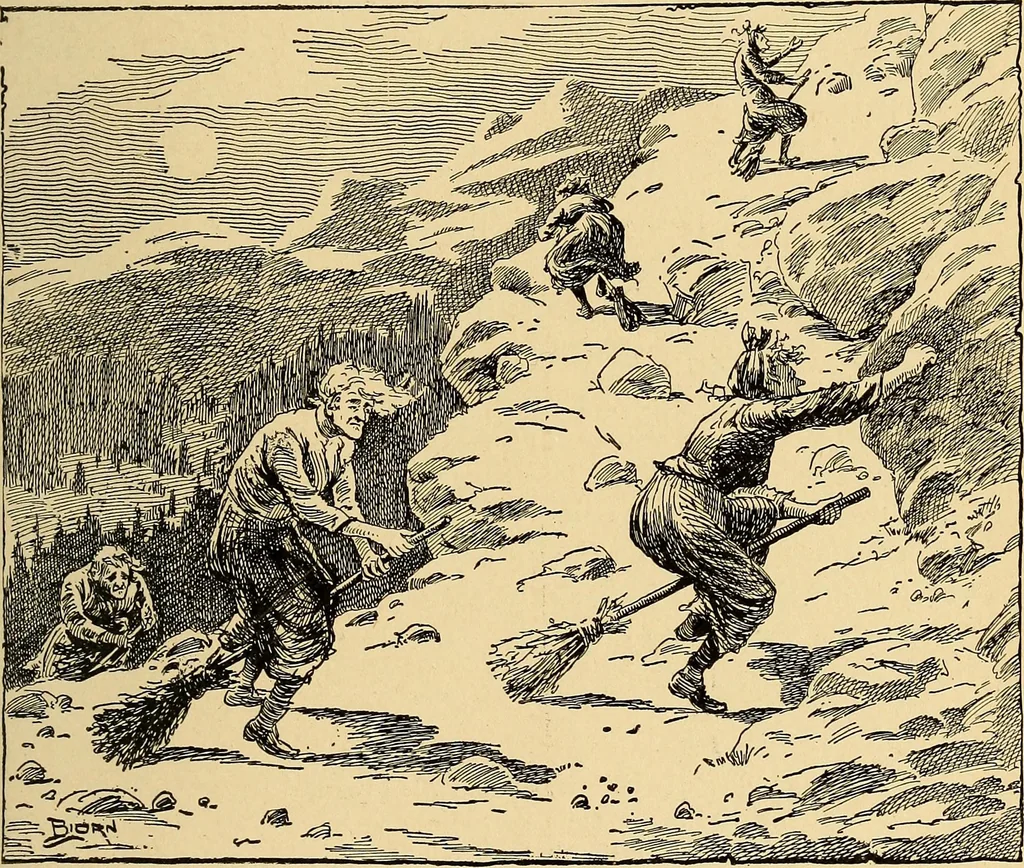 An illustration from Hypnotism, its facts, theories and related phenomena, with explanatory anecdotes, 1900, leaf 198