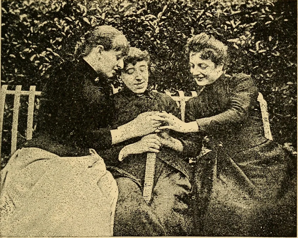 An illustration from Hypnotism, its facts, theories and related phenomena, with explanatory anecdotes, 1900, leaf 252
