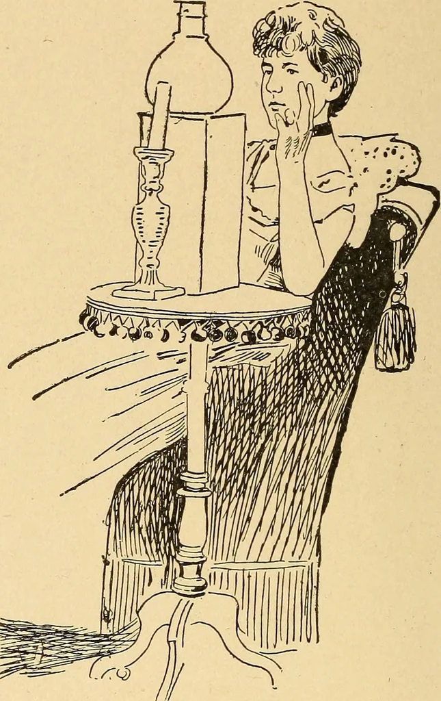 An illustration from Hypnotism, its facts, theories and related phenomena, with explanatory anecdotes, 1900, leaf 255