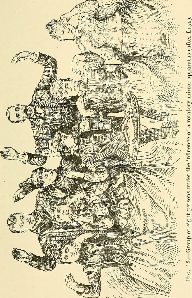 An illustration from Hypnotism, mesmerism and the new witchcraft, 1896, leaf 106