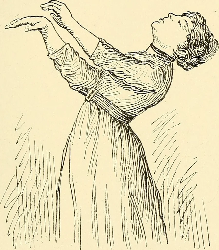 An illustration from Hypnotism, mesmerism and the new witchcraft, 1896, leaf 60