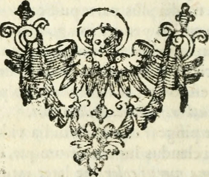 An illustration from Iacobi Balde è Societate Jesu Urania victrix, 1663, leaf 95