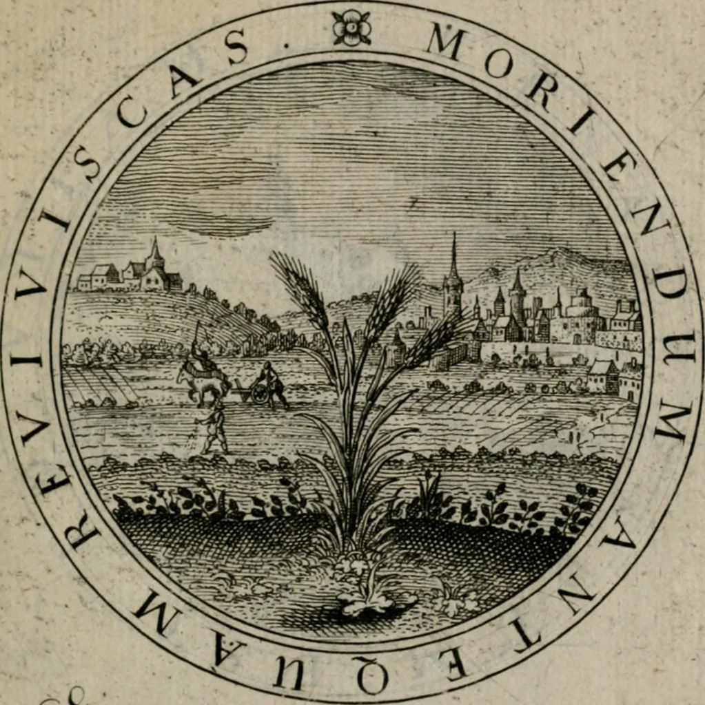 An illustration from Iacobi Bornitii I.C. Emblematum sacrorum et civilium miscellaneorum : sylloge prior [-posterior], 1659, leaf 126