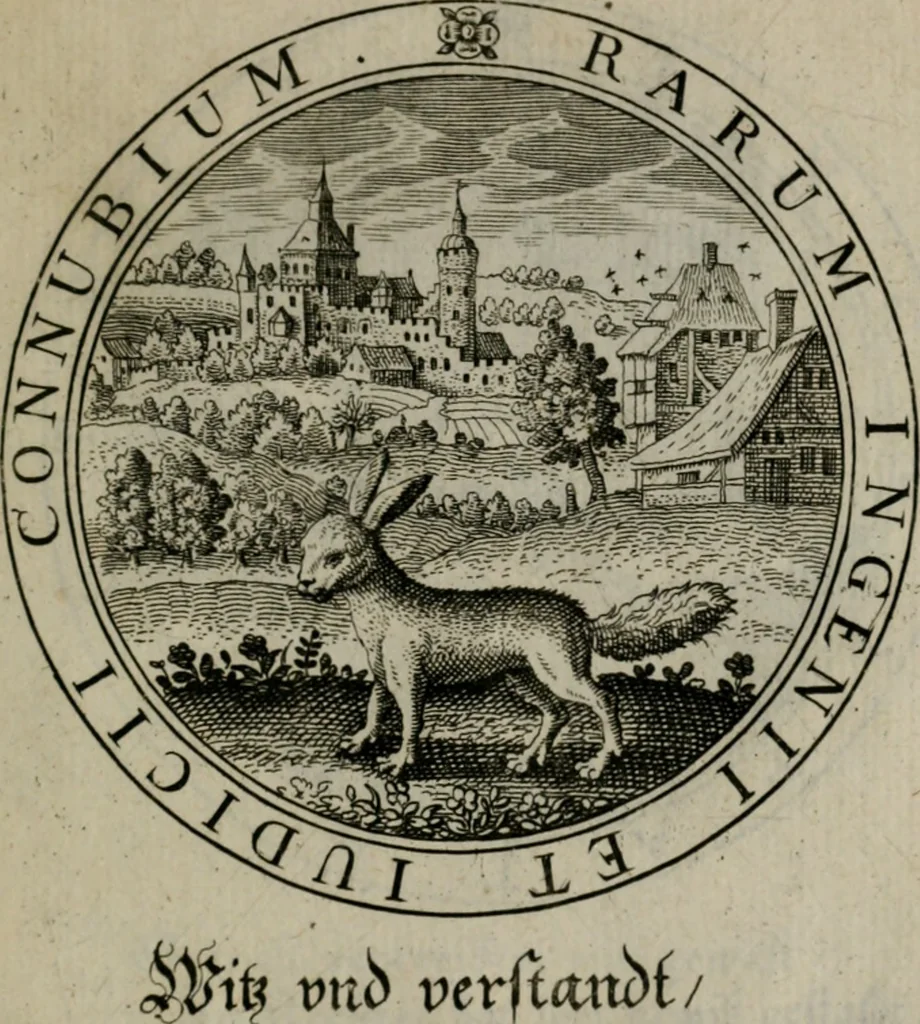 An illustration from Iacobi Bornitii I.C. Emblematum sacrorum et civilium miscellaneorum : sylloge prior [-posterior], 1659, leaf 180