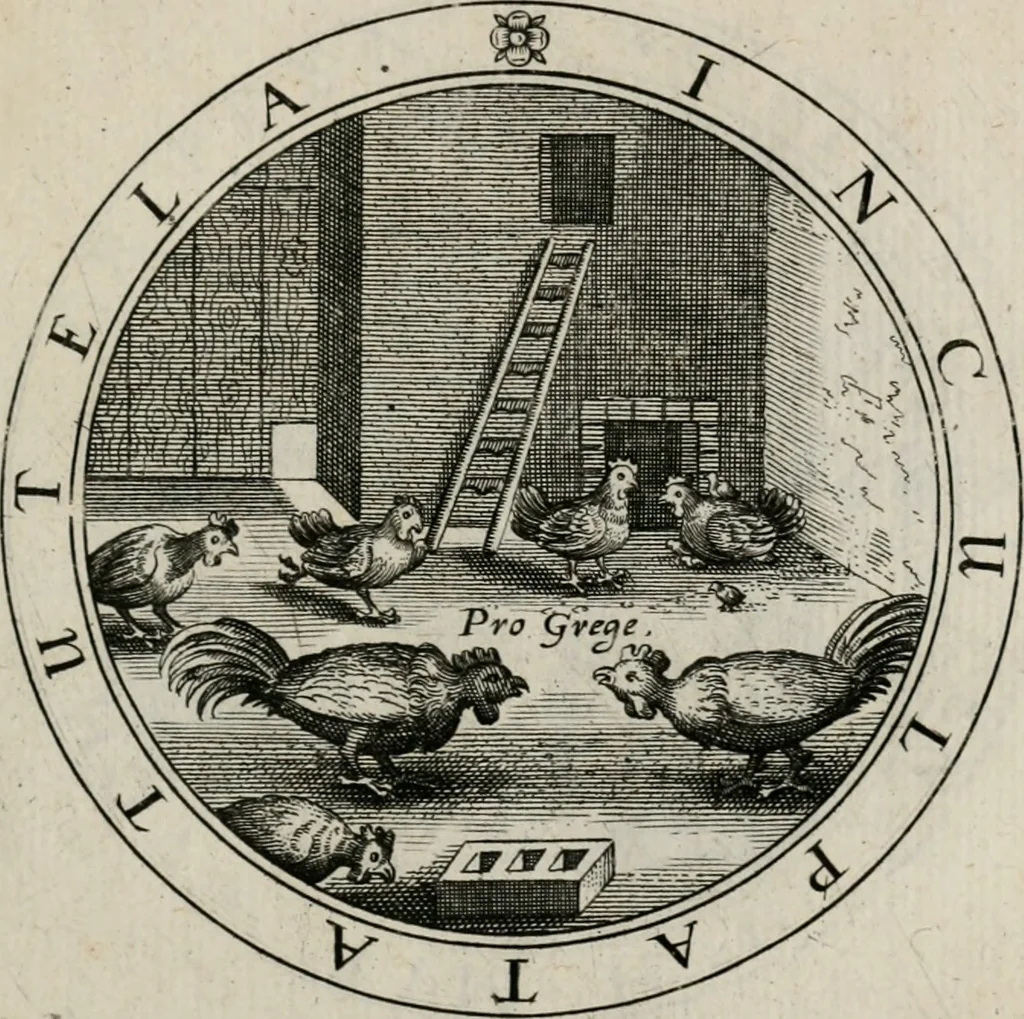 An illustration from Iacobi Bornitii I.C. Emblematum sacrorum et civilium miscellaneorum : sylloge prior [-posterior], 1659, leaf 182