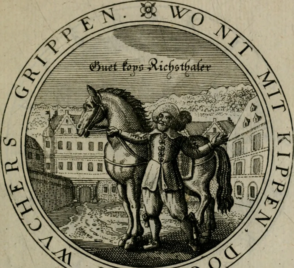 An illustration from Iacobi Bornitii I.C. Emblematum sacrorum et civilium miscellaneorum : sylloge prior [-posterior], 1659, leaf 184