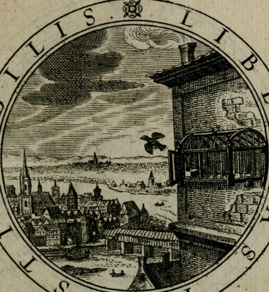 An illustration from Iacobi Bornitii I.C. Emblematum sacrorum et civilium miscellaneorum : sylloge prior [-posterior], 1659, leaf 194