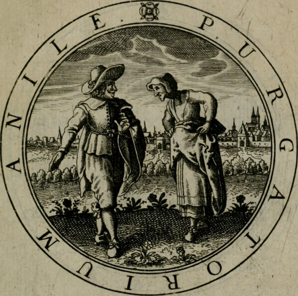 An illustration from Iacobi Bornitii I.C. Emblematum sacrorum et civilium miscellaneorum : sylloge prior [-posterior], 1659, leaf 206
