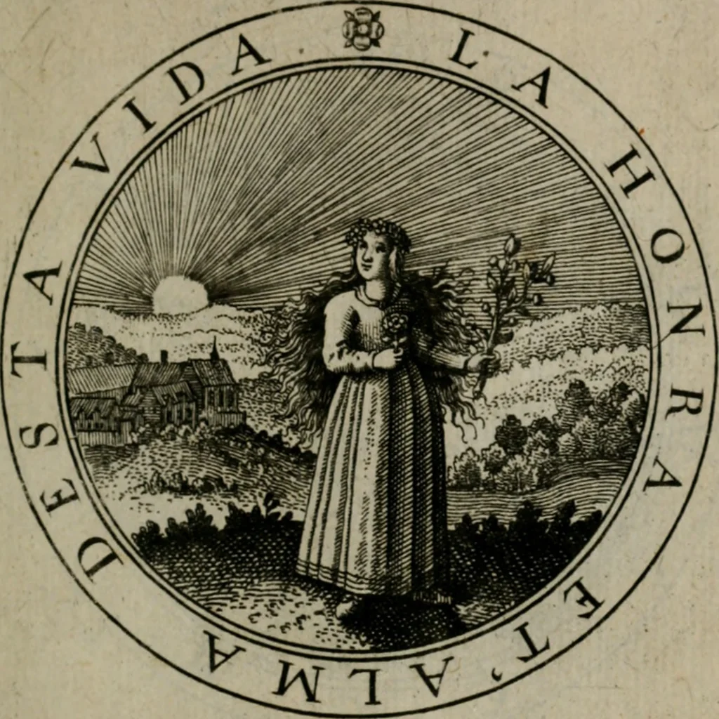 An illustration from Iacobi Bornitii I.C. Emblematum sacrorum et civilium miscellaneorum : sylloge prior [-posterior], 1659, leaf 54