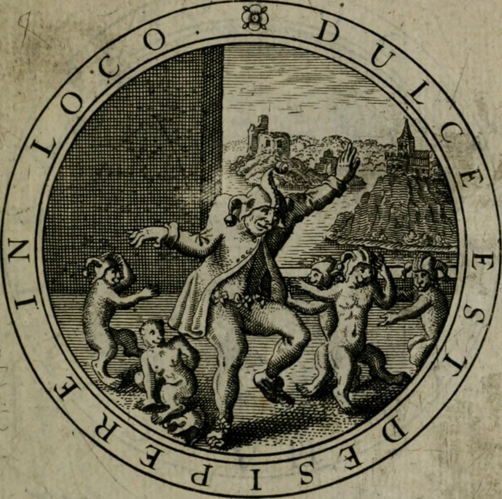 An illustration from Iacobi Bornitii I.C. Emblematum sacrorum et civilium miscellaneorum : sylloge prior [-posterior], 1659, leaf 62