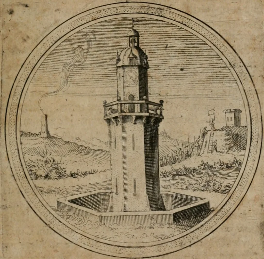 An illustration from Iacobi â Bruck Angermunt cogn. Emblemata Politica : Quibus ea, quæ ad principatum spectant, breviter demonstrantur, singuloru[m] verò explicatio fusius proponitur ; Opus novum, 1618, leaf 190