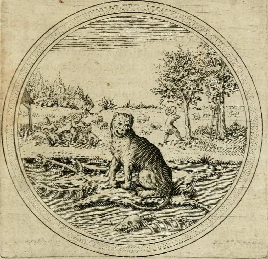 An illustration from Iacobi â Bruck Angermunt cogn. Emblemata politica : quibus ea, quae ad principatum spectant breviter demonstrantur singuloru[m] verò explicatio fusius proponitur : opus novum, 1618, leaf 180