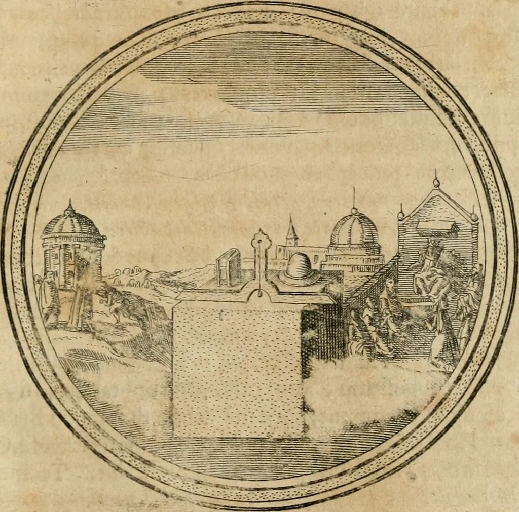 An illustration from Iacobi â Bruck Angermunt cogn. Emblemata politica : quibus ea, quae ad principatum spectant breviter demonstrantur singuloru[m] verò explicatio fusius proponitur : opus novum, 1618, leaf 68