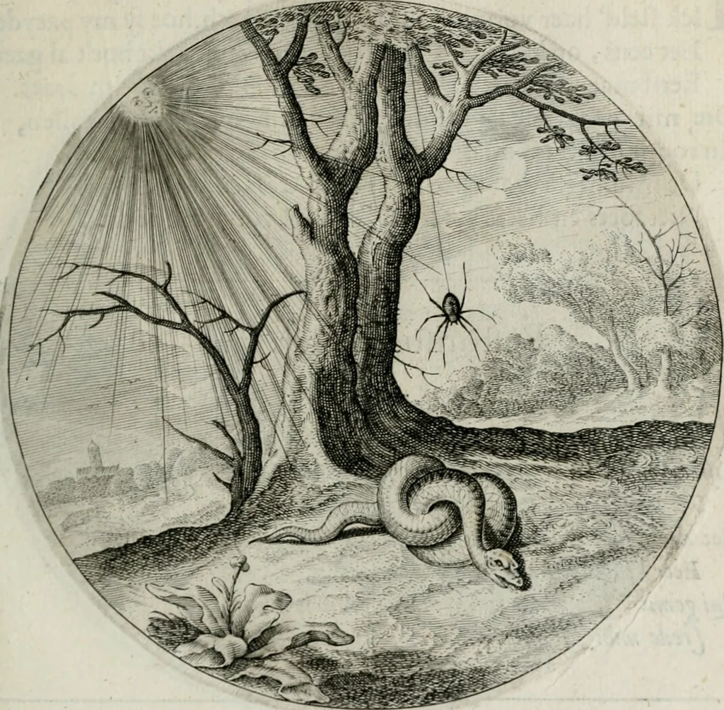 An illustration from Iacobi Catzii ... Silenus Alcibiades, sive Proteus:, 1618, leaf 114