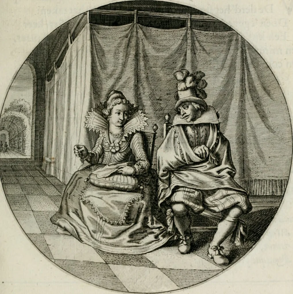 An illustration from Iacobi Catzii ... Silenus Alcibiades, sive Proteus:, 1618, leaf 116