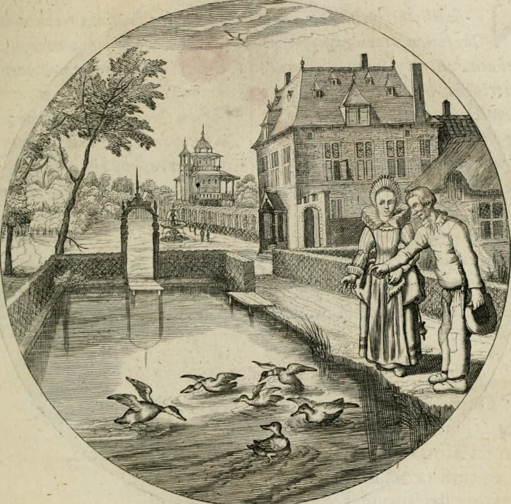 An illustration from Iacobi Catzii ... Silenus Alcibiades, sive Proteus:, 1618, leaf 406