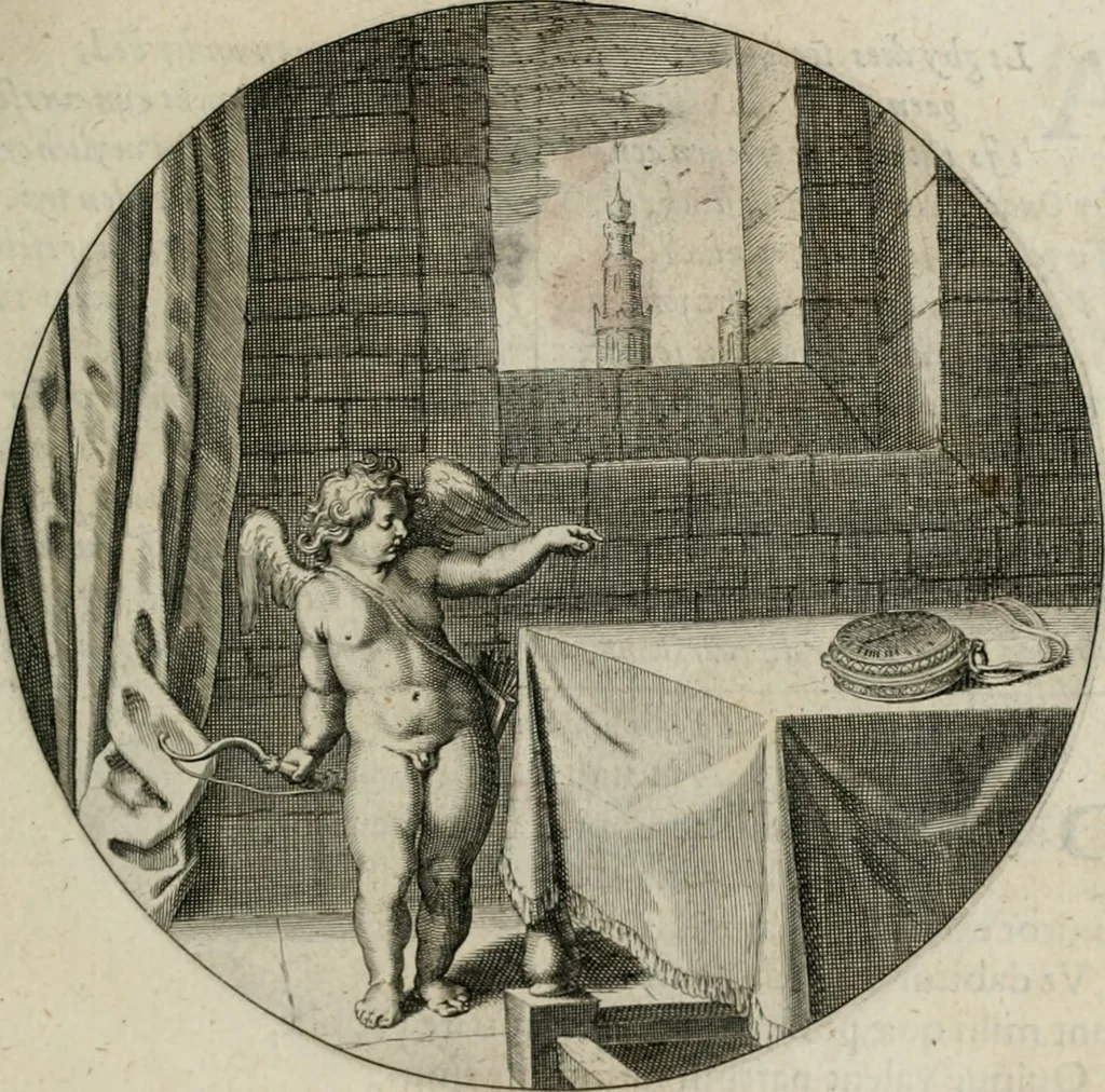 An illustration from Iacobi Catzii ... Silenus Alcibiades, sive Proteus:, 1618, leaf 410