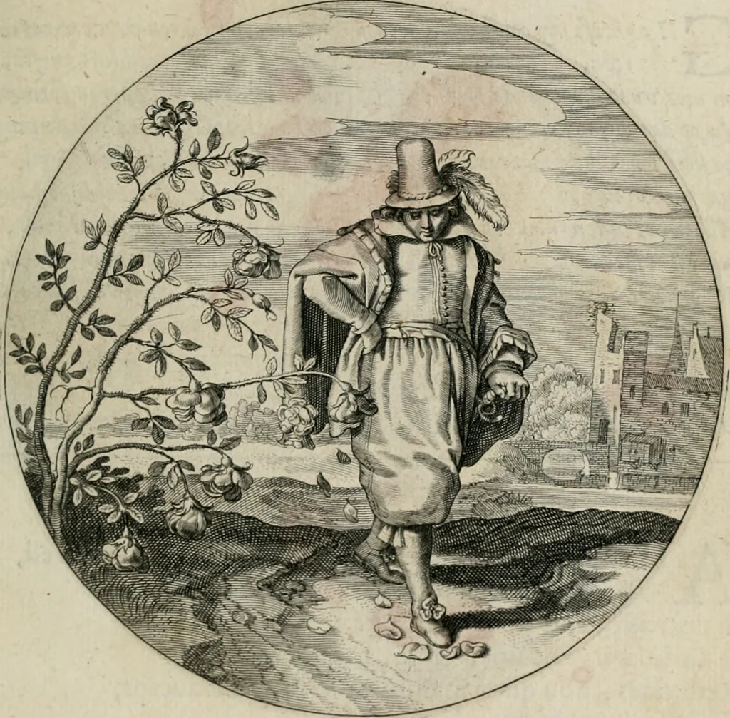 An illustration from Iacobi Catzii ... Silenus Alcibiades, sive Proteus:, 1618, leaf 422