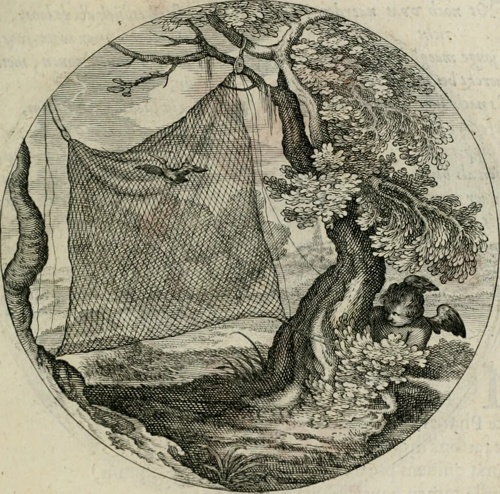 An illustration from Iacobi Catzii ... Silenus Alcibiades, sive Proteus:, 1618, leaf 424
