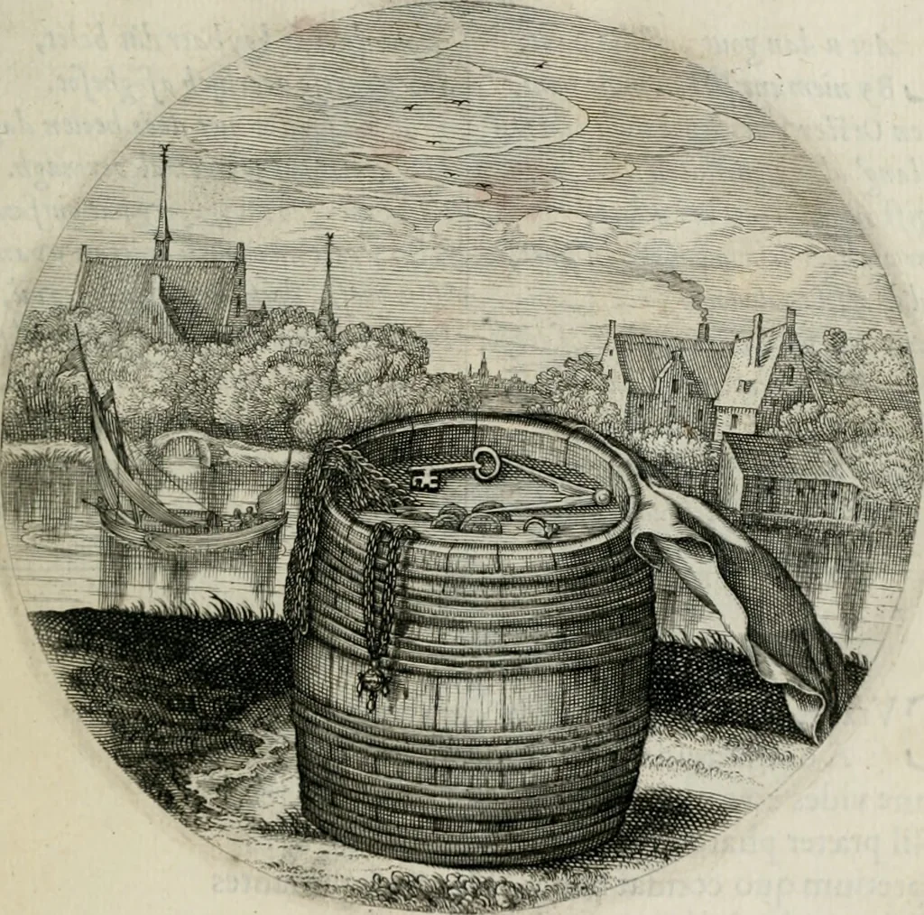 An illustration from Iacobi Catzii ... Silenus Alcibiades, sive Proteus:, 1618, leaf 452